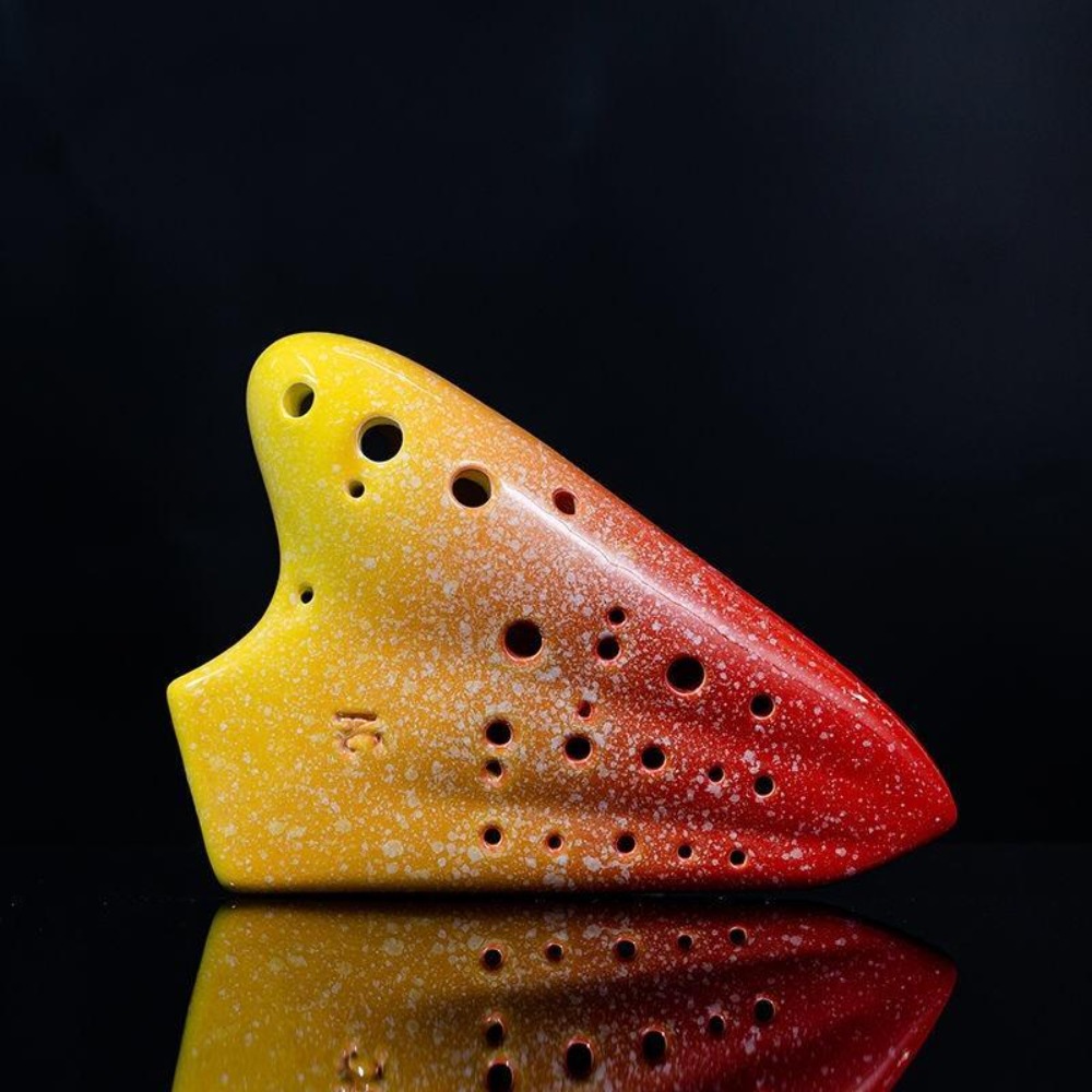 Ceramic Ocarinas 16 Holes Alto - Musical Instrument Maraca 评论和价格