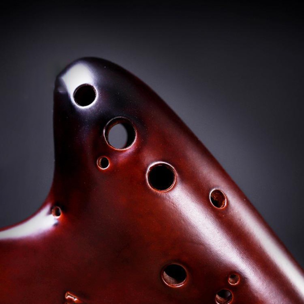 Ceramic Ocarinas 16 Holes Alto - Musical Instrument Maraca 评论和价格