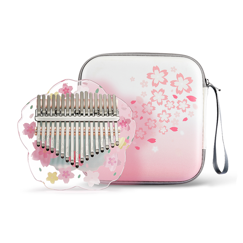 Hluru Kalimba 21 Keys with Cas - Musical Instrument African 评论和价格