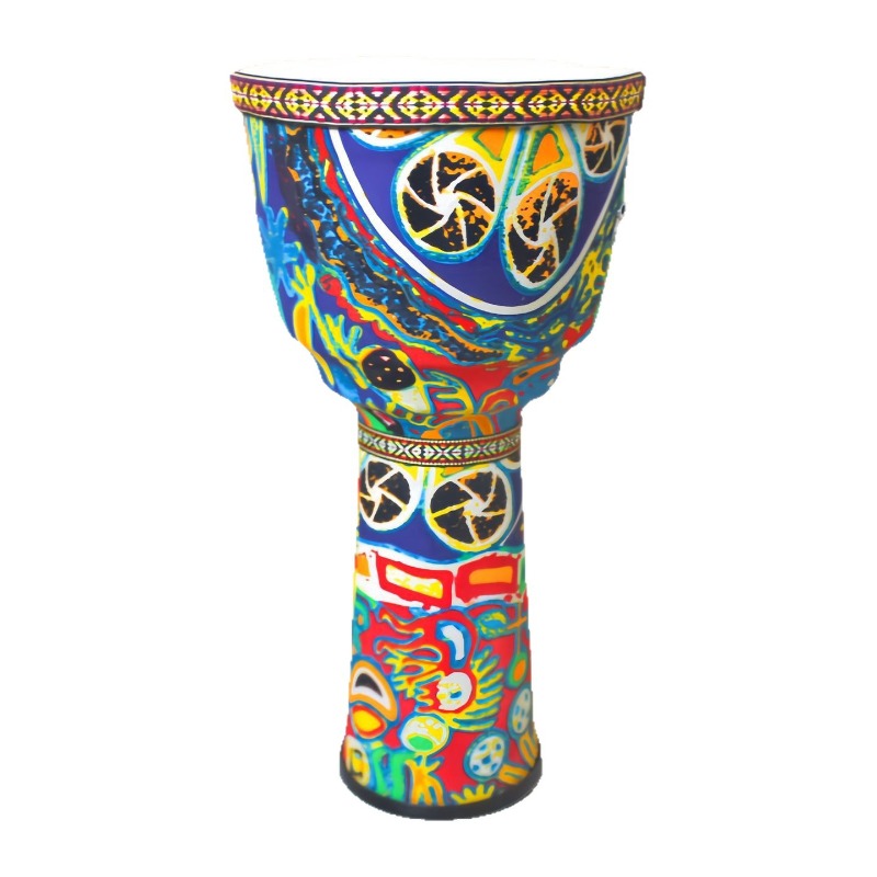 10 Inch Djembe Drum Large Adul - Musical Instrument Maraca 评论和价格
