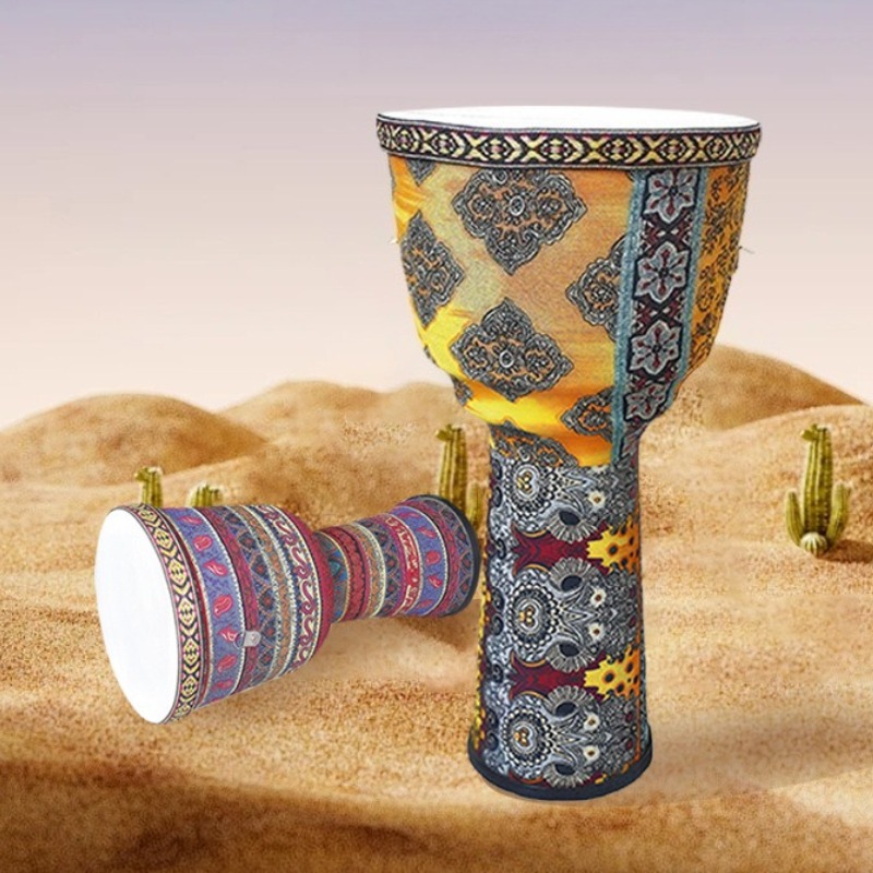 10 Inch Djembe Drum Large Adul - Musical Instrument Maraca 评论和价格