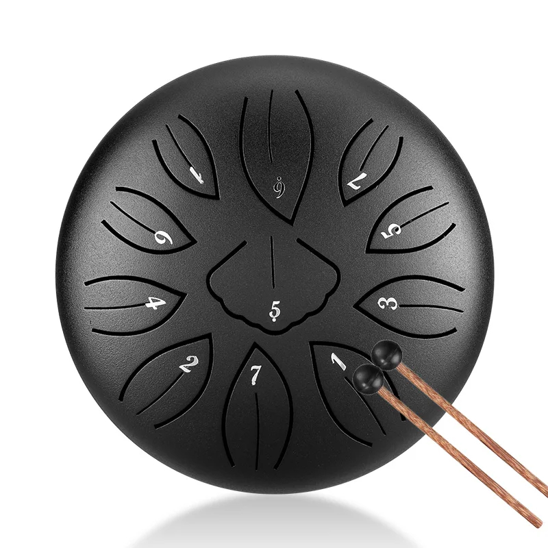 Hluru Steel Tongue Drum 6 Inch - Musical Instrument African 评论和价格
