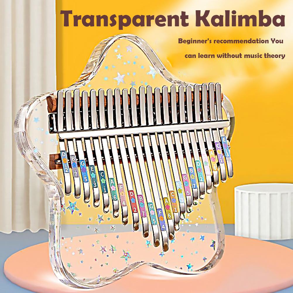 21/17 Keys Portable Finger Pia - Musical Instrument African 评论和价格