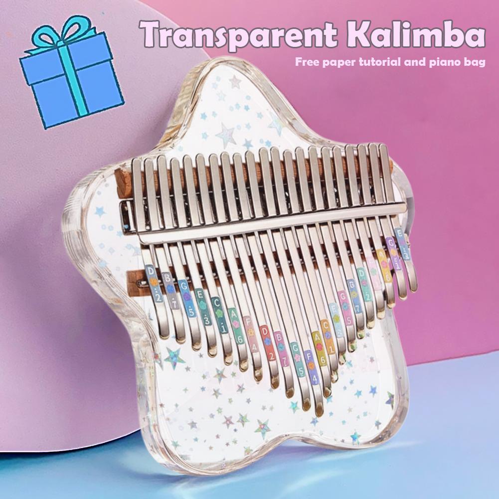 21/17 Keys Portable Finger Pia - Musical Instrument African 评论和价格