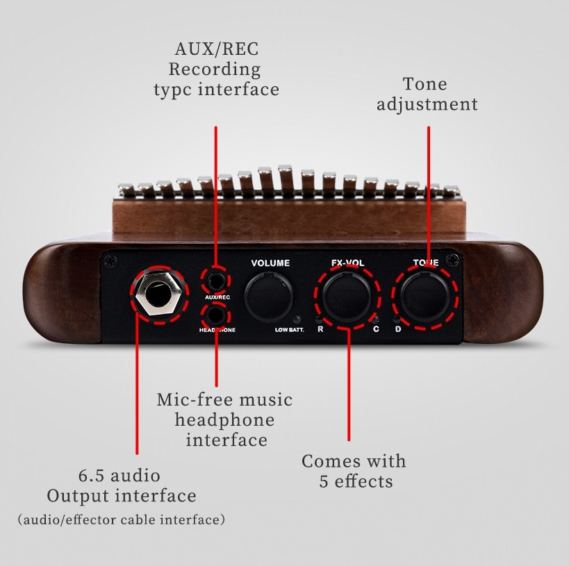 A-17 American Black Walnut Thu - Musical Instrument Percussion 评论和价格