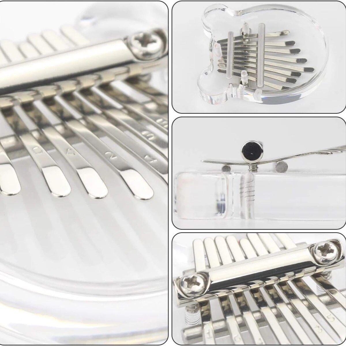 Miwayer 8 Keys Mini Kalimba Ra - Musical Instrument African 评论和价格