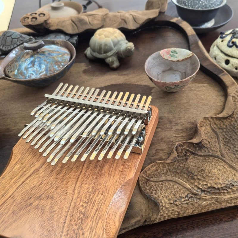 Metal 34 Key Kalimba Accessori - Musical Instrument African 评论和价格