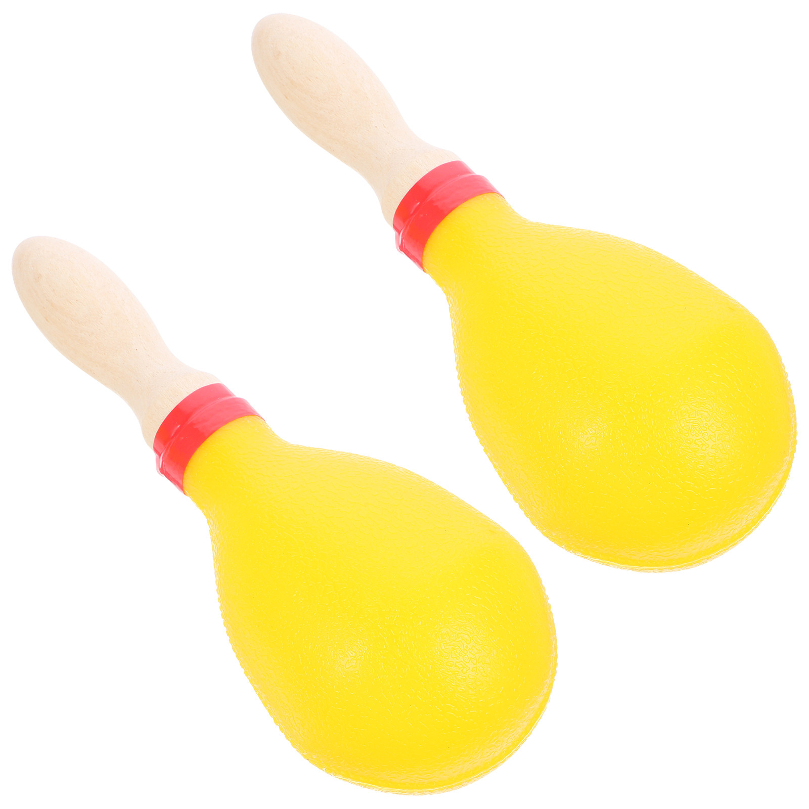 1Pair Wooden Maracas Shaker Ki - Musical Instrument Maraca 评论和价格